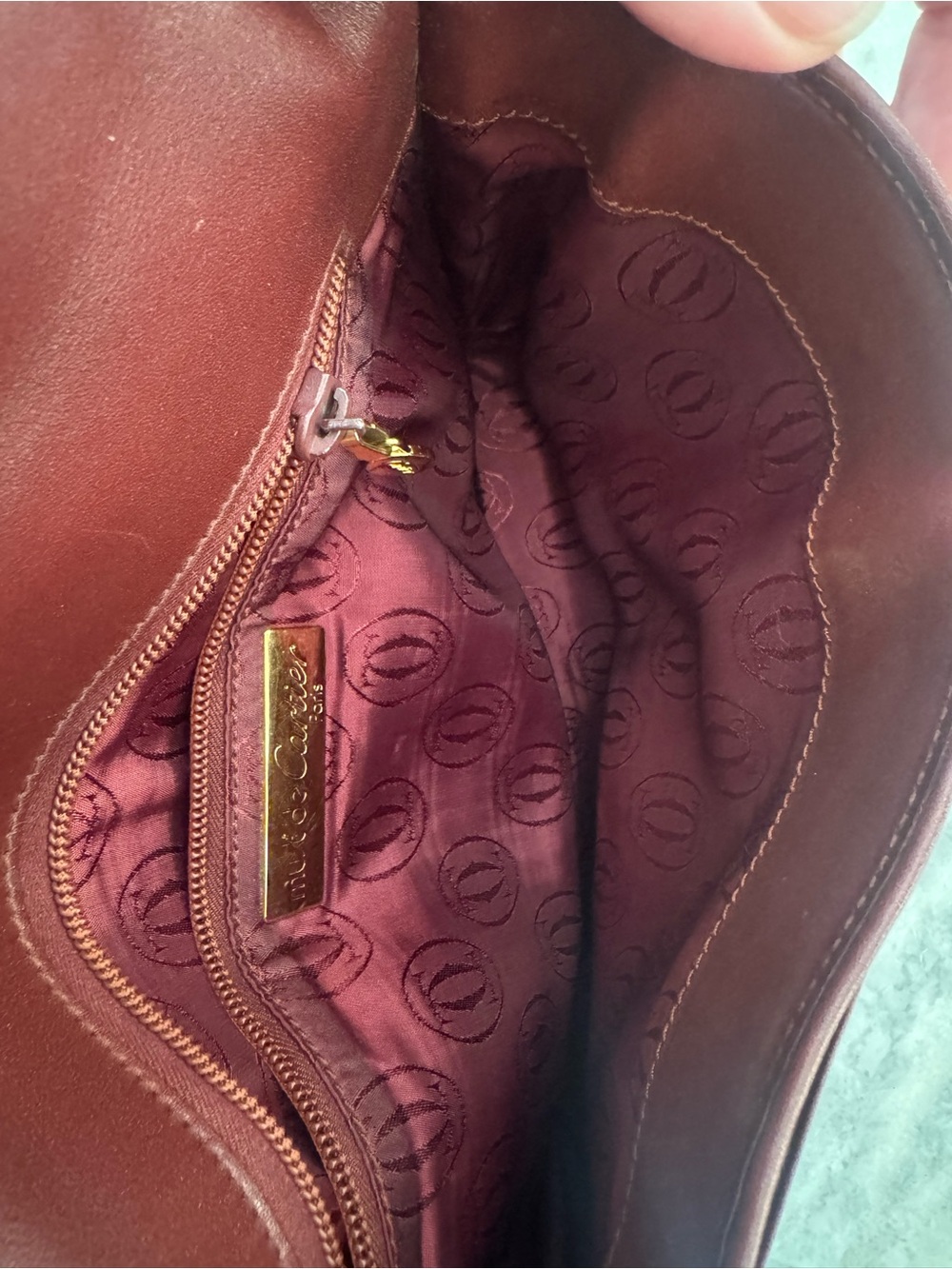 Authentic Vintage Cartier crossbody - Picture 4 of 8
